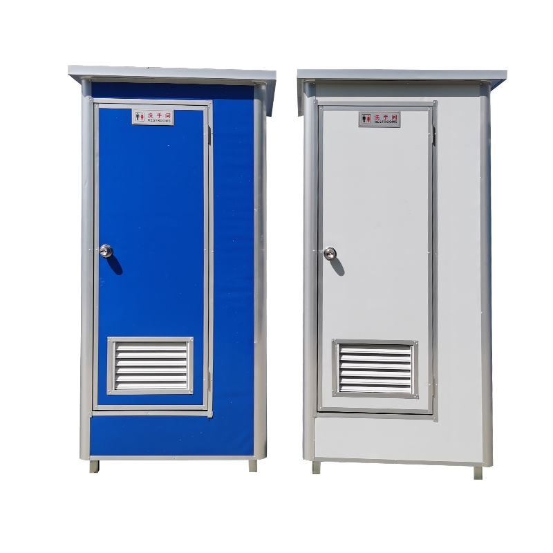 Double Cheap Portable Toilet Prefab EPS Sandwich Panel Economic Mobile Bathroom