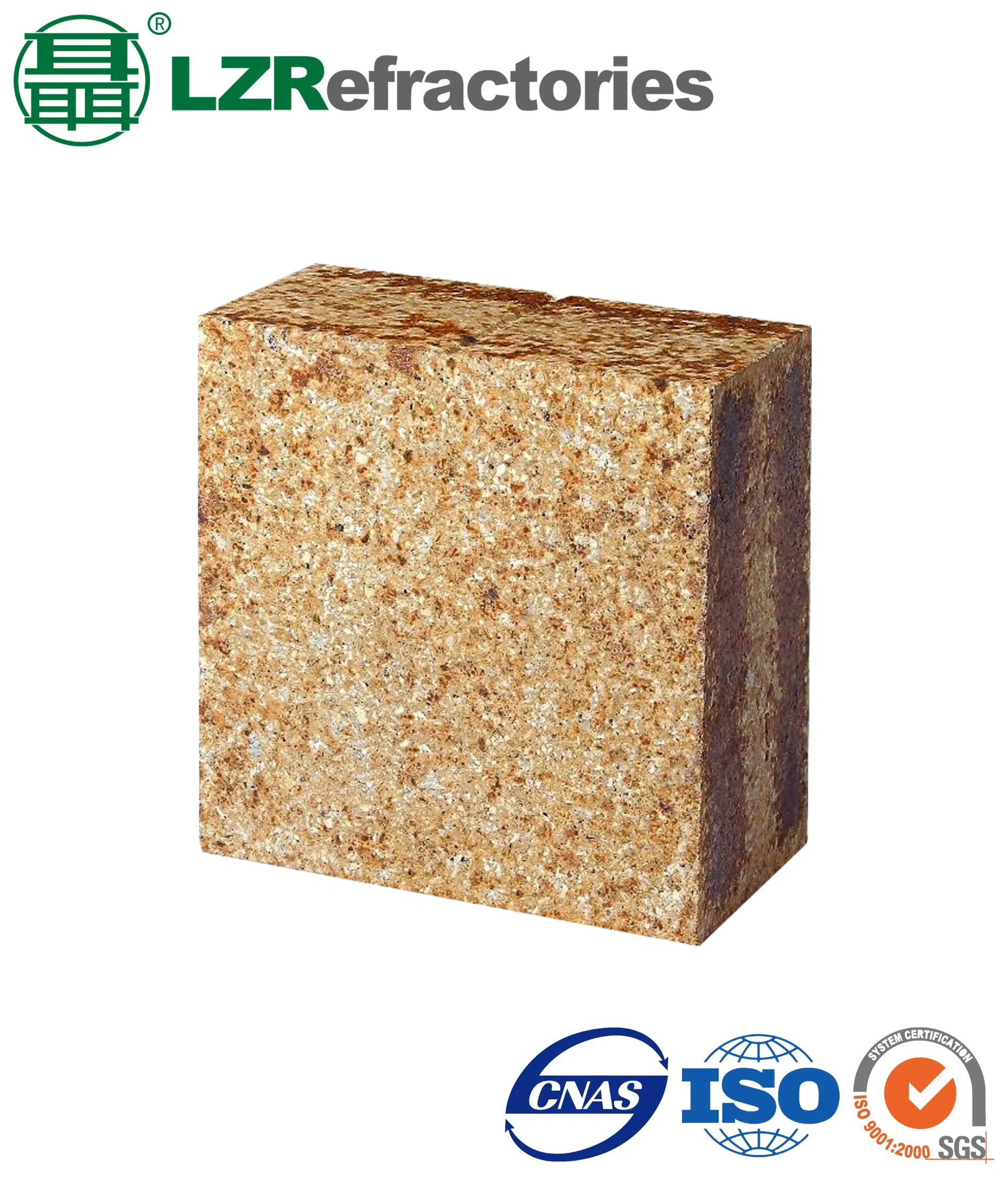 Mullite bricks with silicon used for cement kiln transition zone and preheating zone