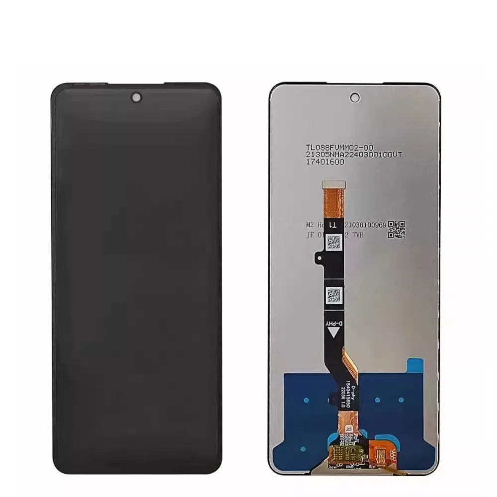 Mobile Phone LCD Display for Tecno Pova 5 Touch Screen Digitizer for Tecno Lh7n Screen