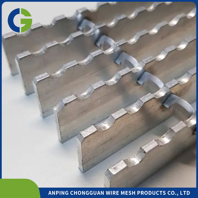 Aluminum Perforated Walkway Grip Strut Grating