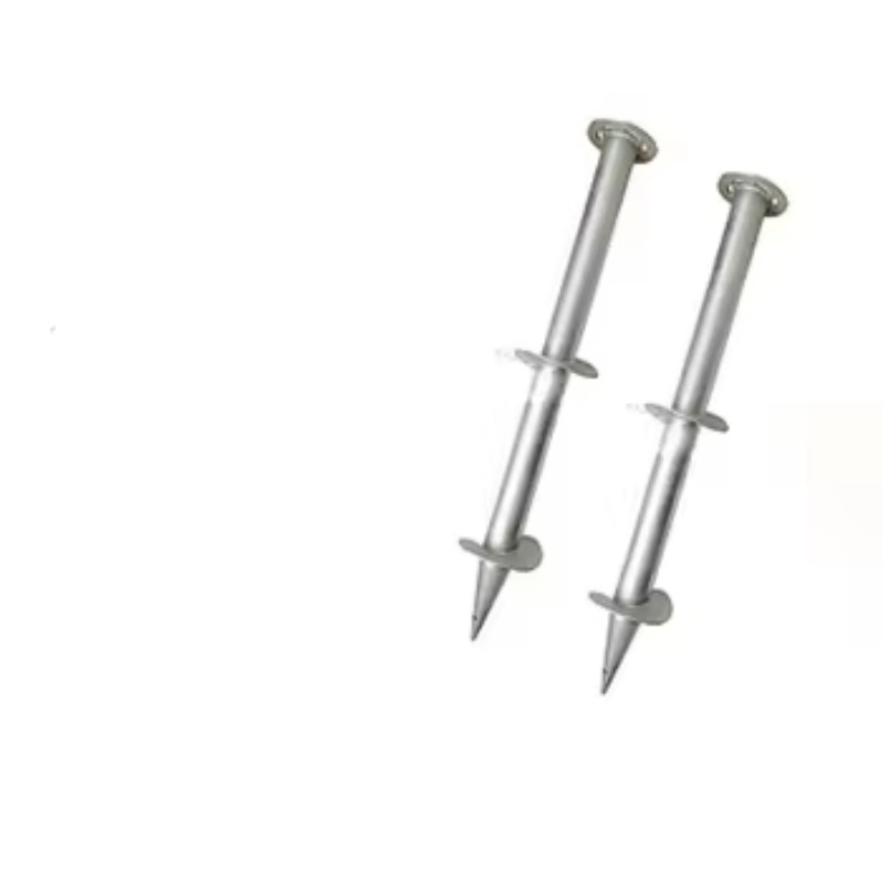 Винтовая свая для солнечных панелей, оцинкованная