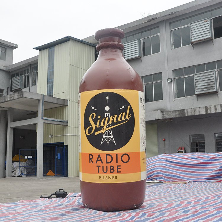 Promotional Inflatable Champagne Bottle Liquor Bottle Wine Beer for Party