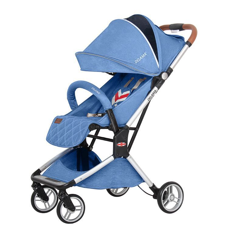 Factory Baby Products Light Weight Auto Folding Baby Carriage Baby Stroller