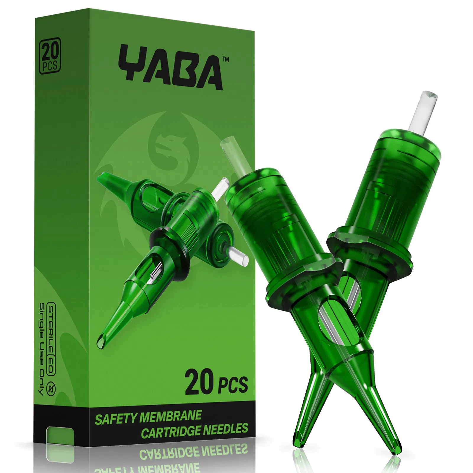 Professional Yaba Tattoo Needle Cartridges Bulk Permanent Features for Artists-Models Rl RS RM
