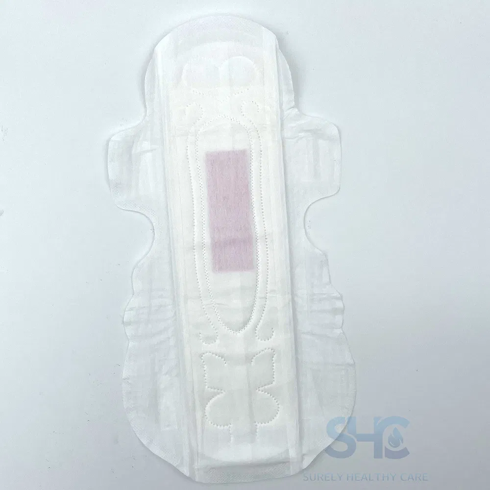 OEM Disposable Organic Cotton Feminine Sanitary Napkins Pads Super Absorbent Menstrual Napkins