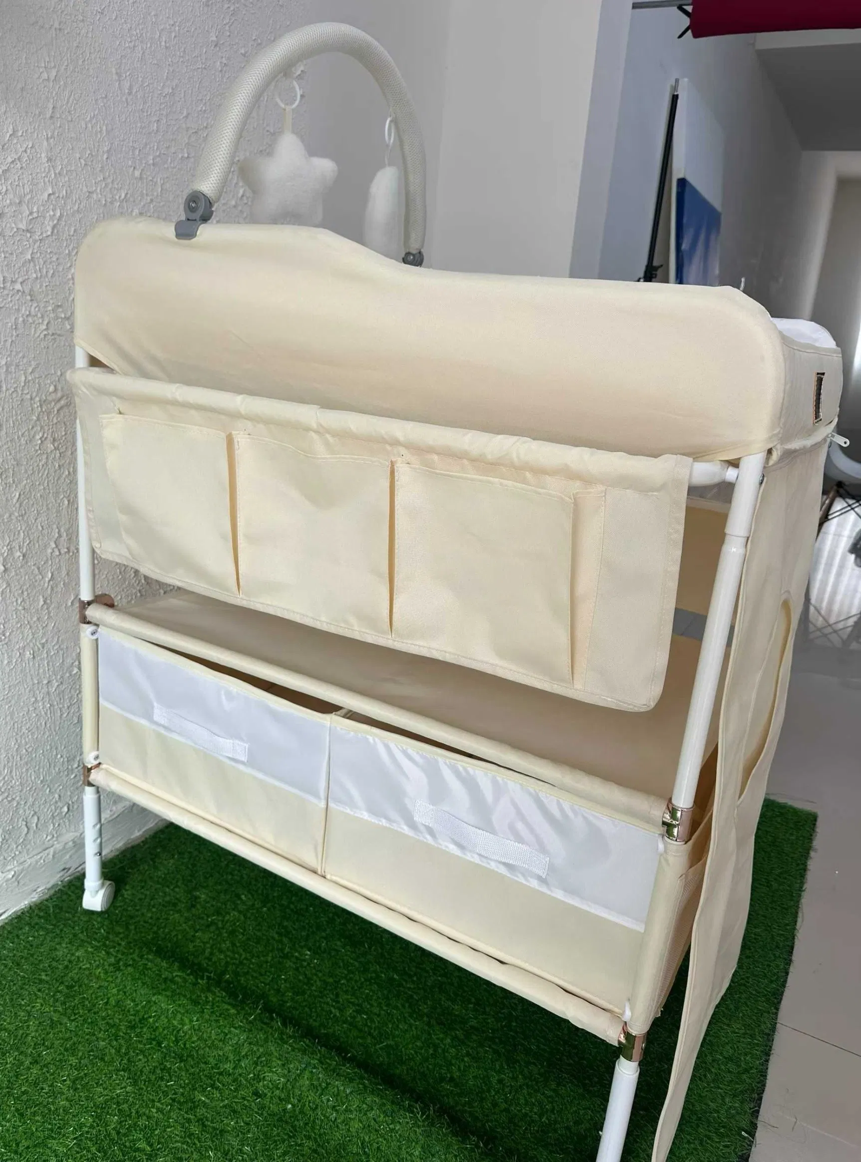 Adjustable Height, Portable Diaper Changing Station