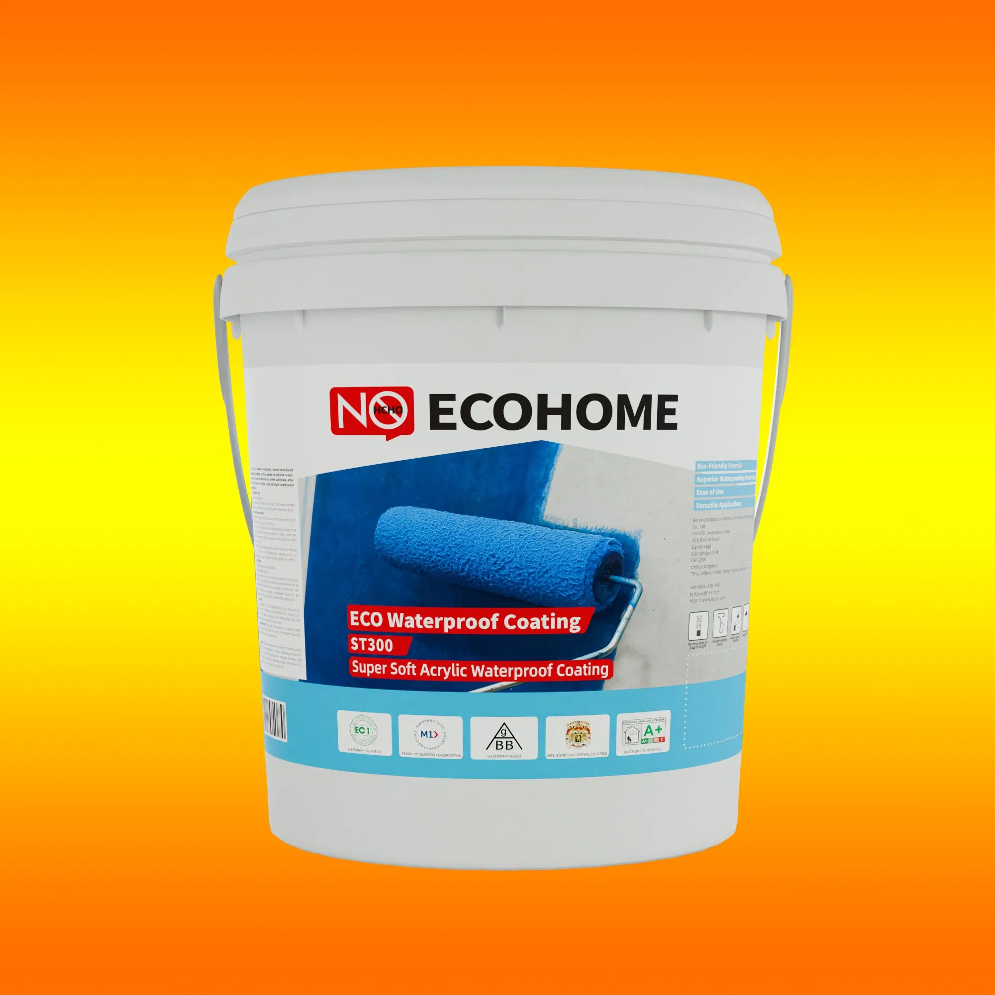 Ultra Soft Acrylic Water-Repellent Coating for All Surfaces