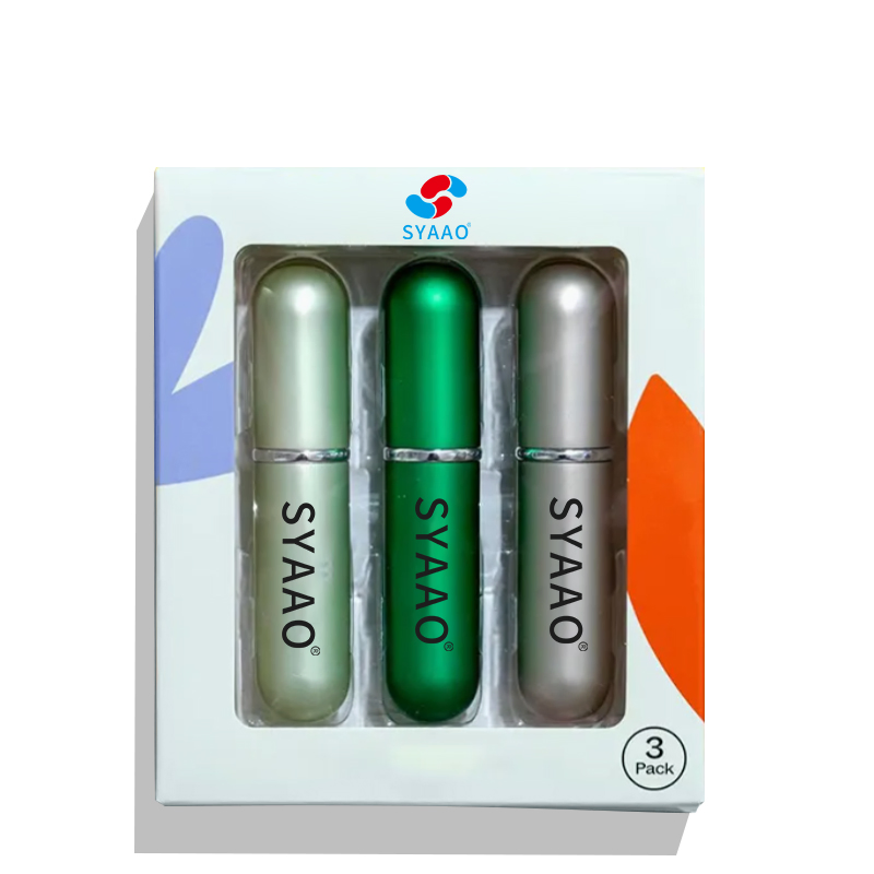 Refillable Aluminum Portable Blank Menthol Scent Oil Nasal Inhaler Sticks