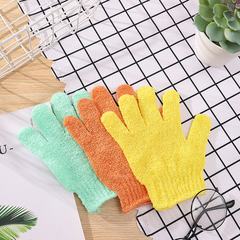 Shower Gloves Exfoliating Bath Gloves Body Scrub Beauty SPA Massage