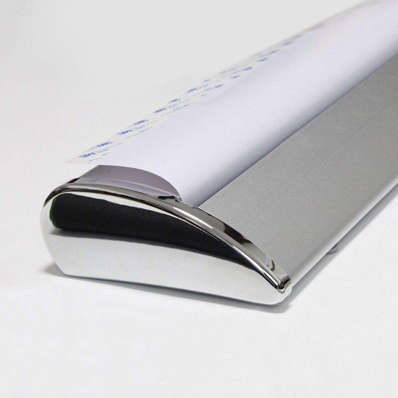 Tradeshow Exhibition Display Scrolling Information Banner Stand