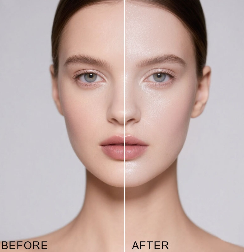 Private Label Hydrating Skincare Dew Drops Face Serum Hyaluronic Face Primer