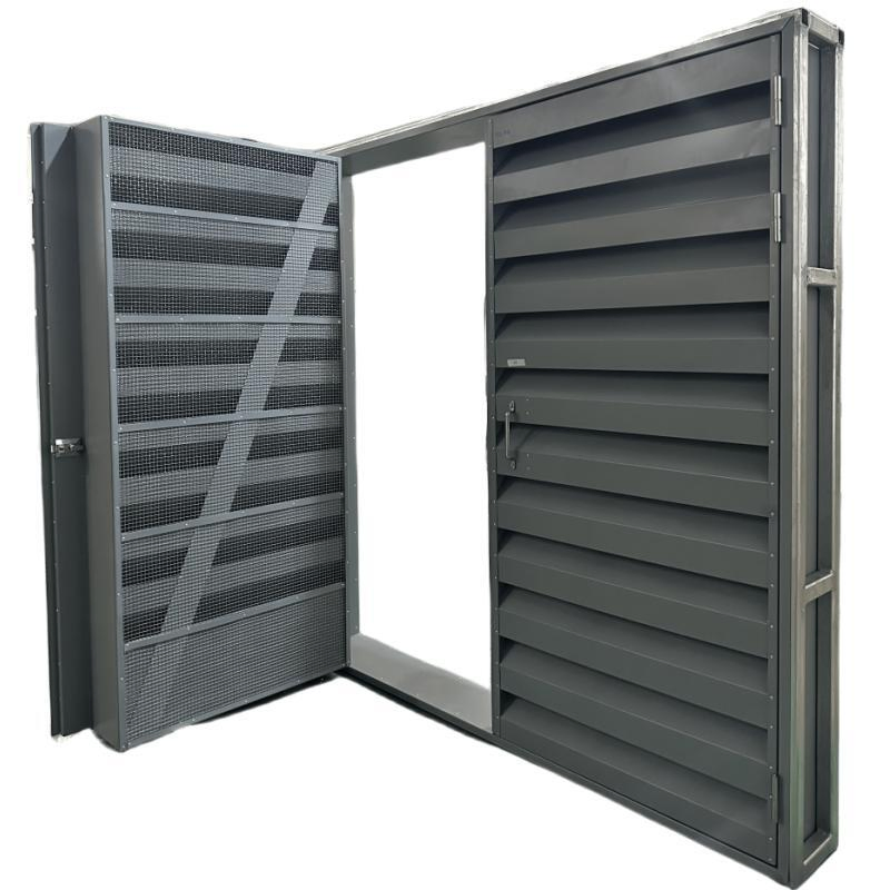 Premium American Acoustic Louver Door - Significantly Reducing Noise of Generator Operations