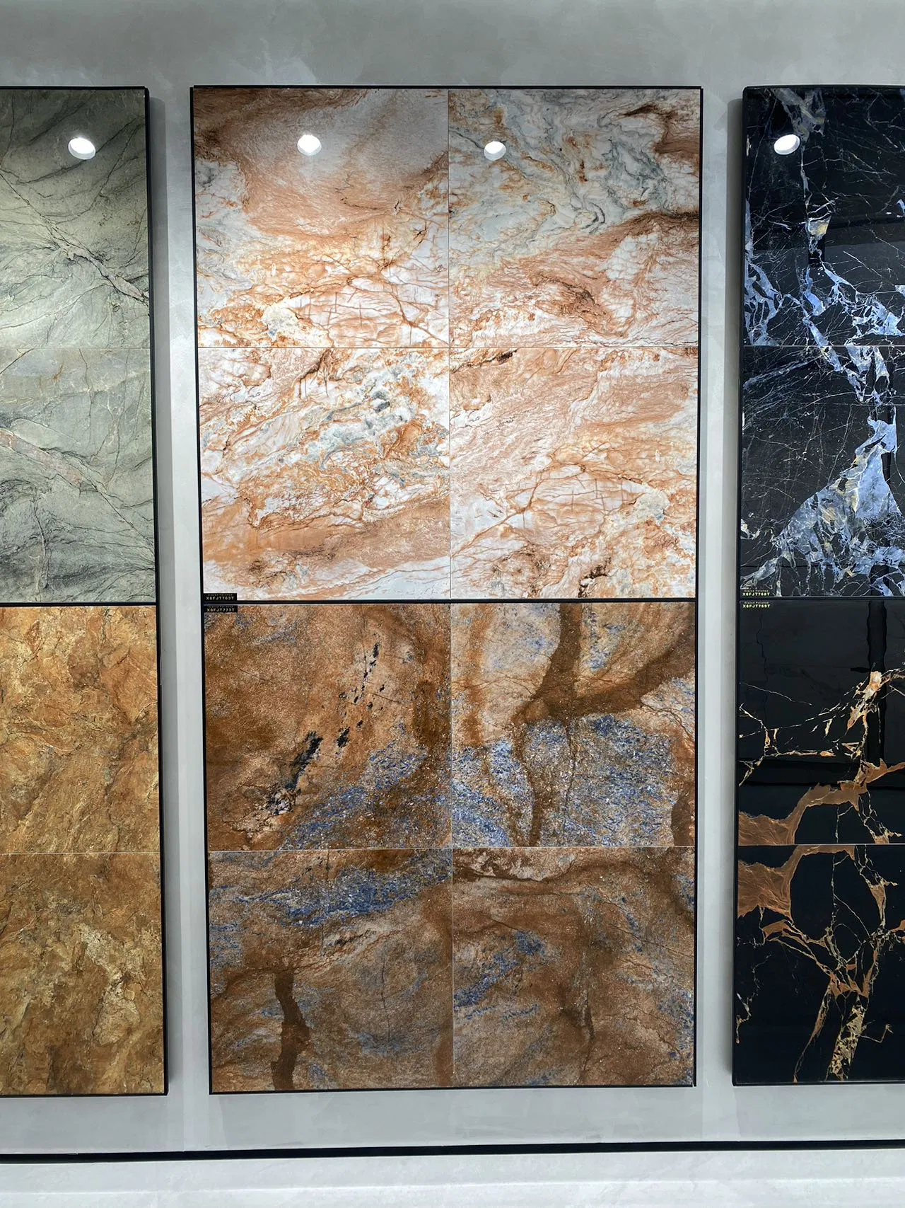 High Quality Glossy Glazed Porcelain Ceramic Tiles Marble Texture Kitchen Exterior Bathroom Wall Tile
