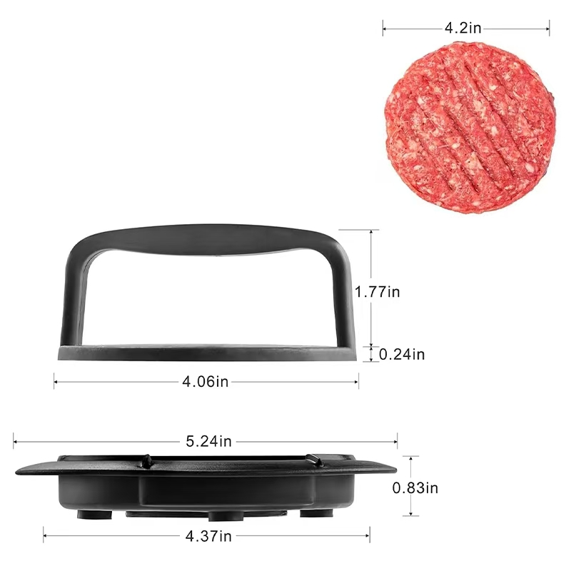 Premium Nonstick Hamburger Press for Home Cooking Enthusiasts