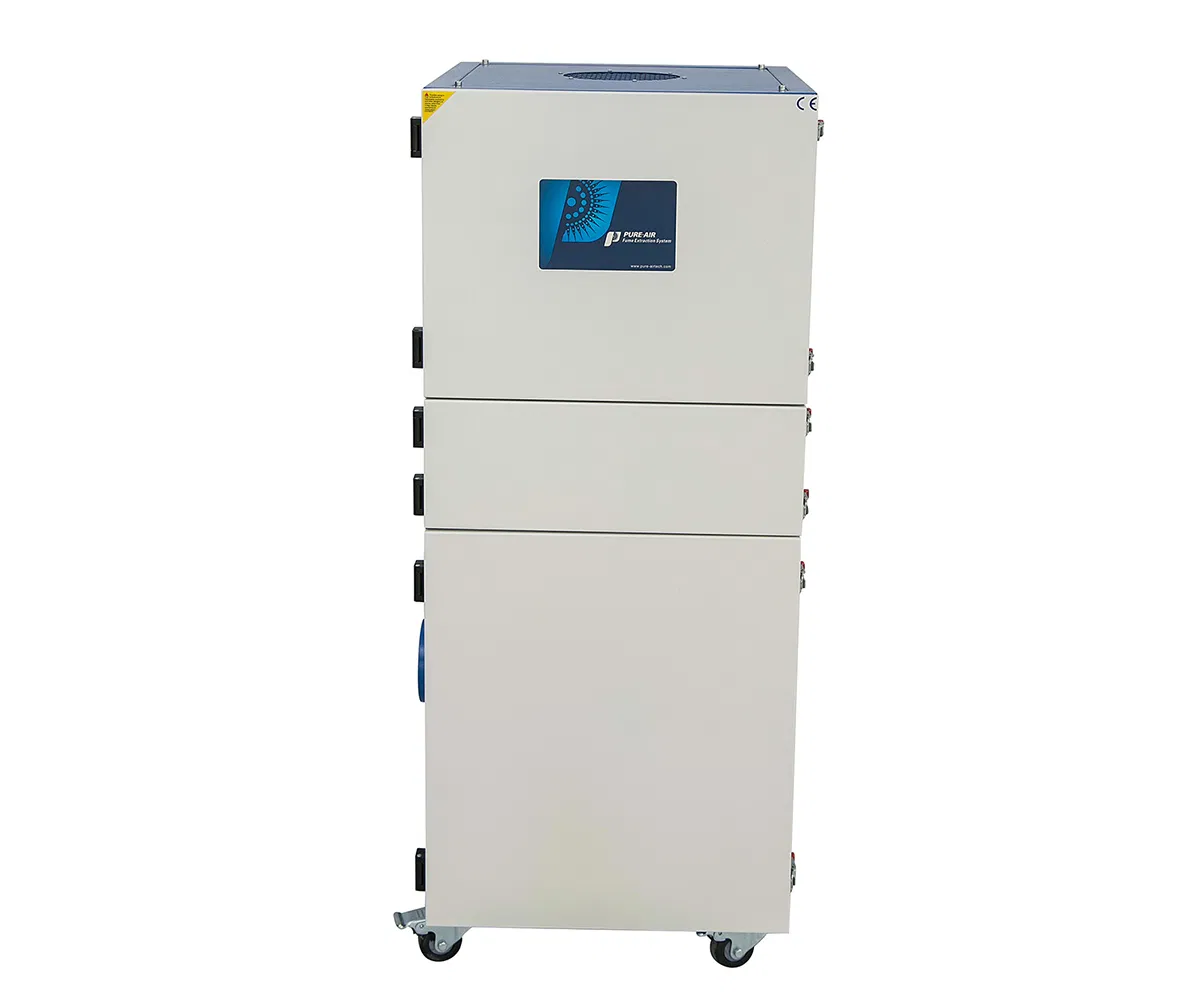 Pure-Air PA-1500SH Small Fiber Laser Cutting Metal Fume Extractor Smoke Filter