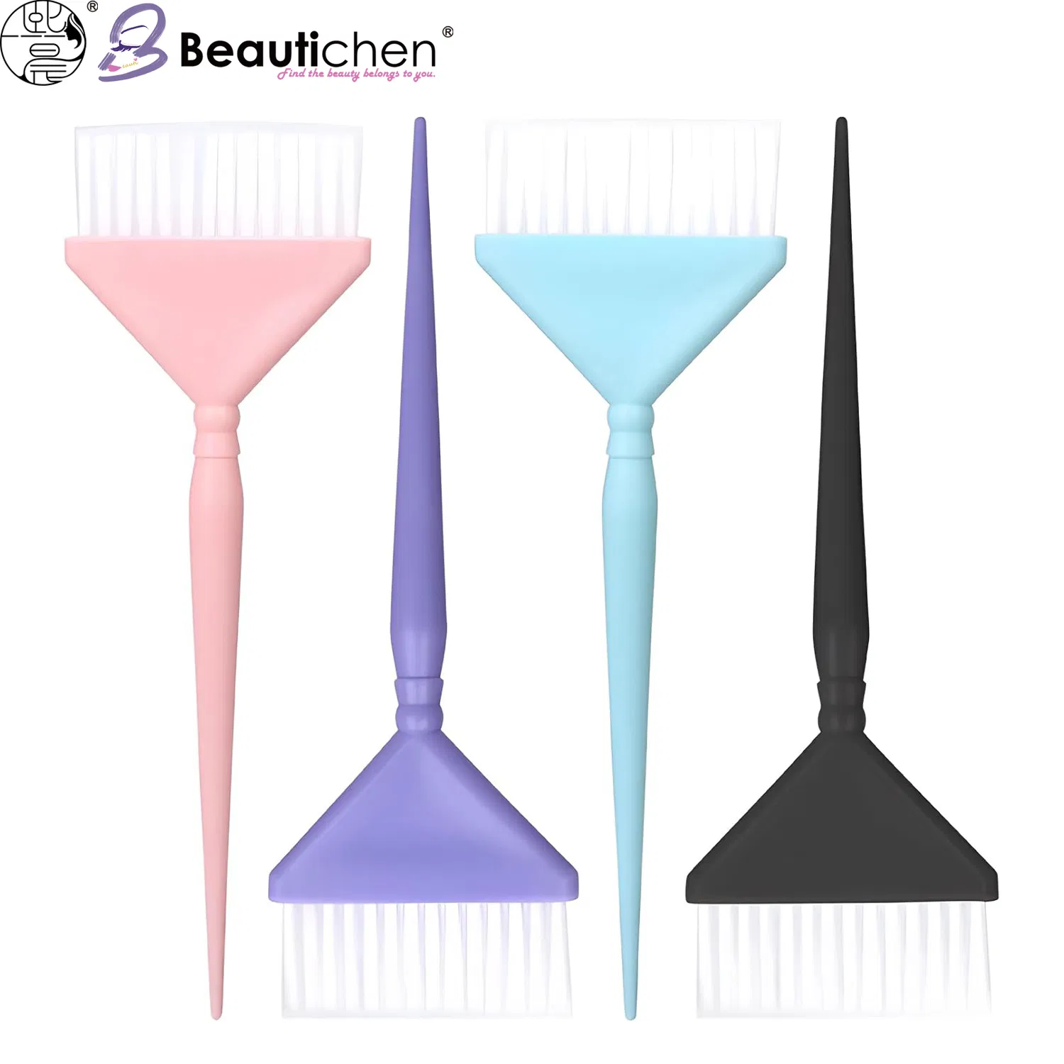 Треугольная кисть для окрашивания волос Beautichen