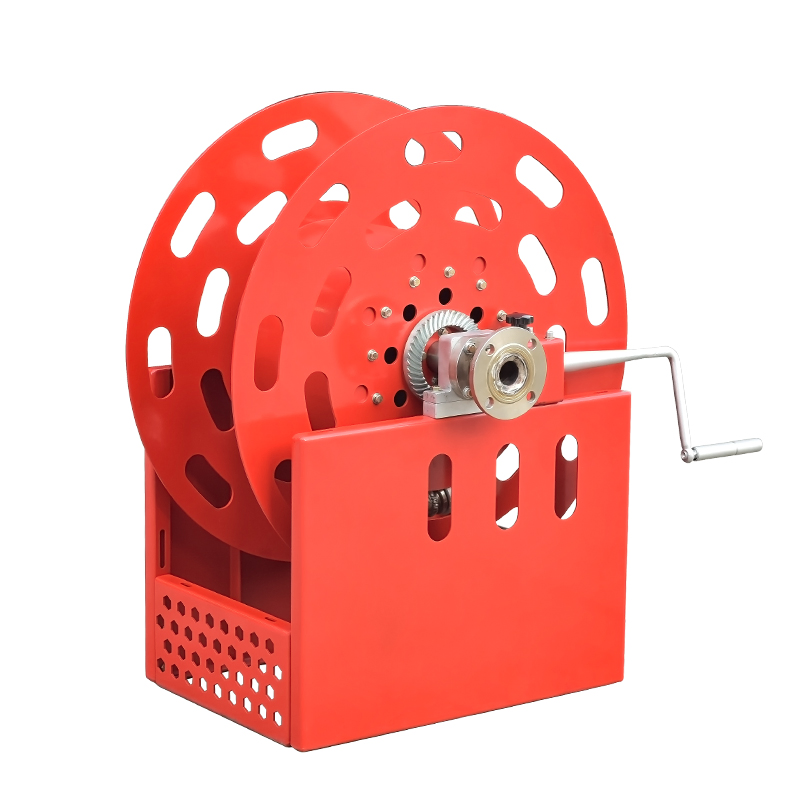 Compact and Lightweight Manual Hose Reel for Efficient Storage