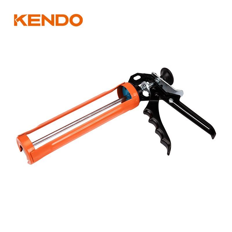 Kendo Heavy Duty Caulking Gun with Alumium Trigger and Swivel Handle
