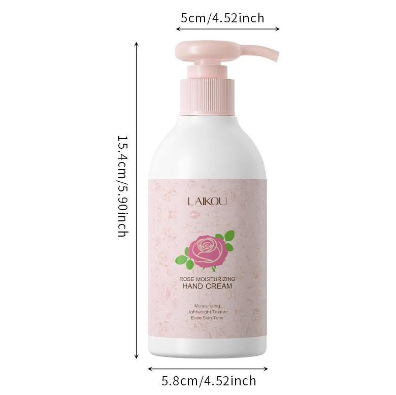 Online Wholesale and Retail Natural Plant Extract Foot Body Lotion Long Lasting Nourish Moisturizing Anti Chapping 220g Rose Essential Hand Cream