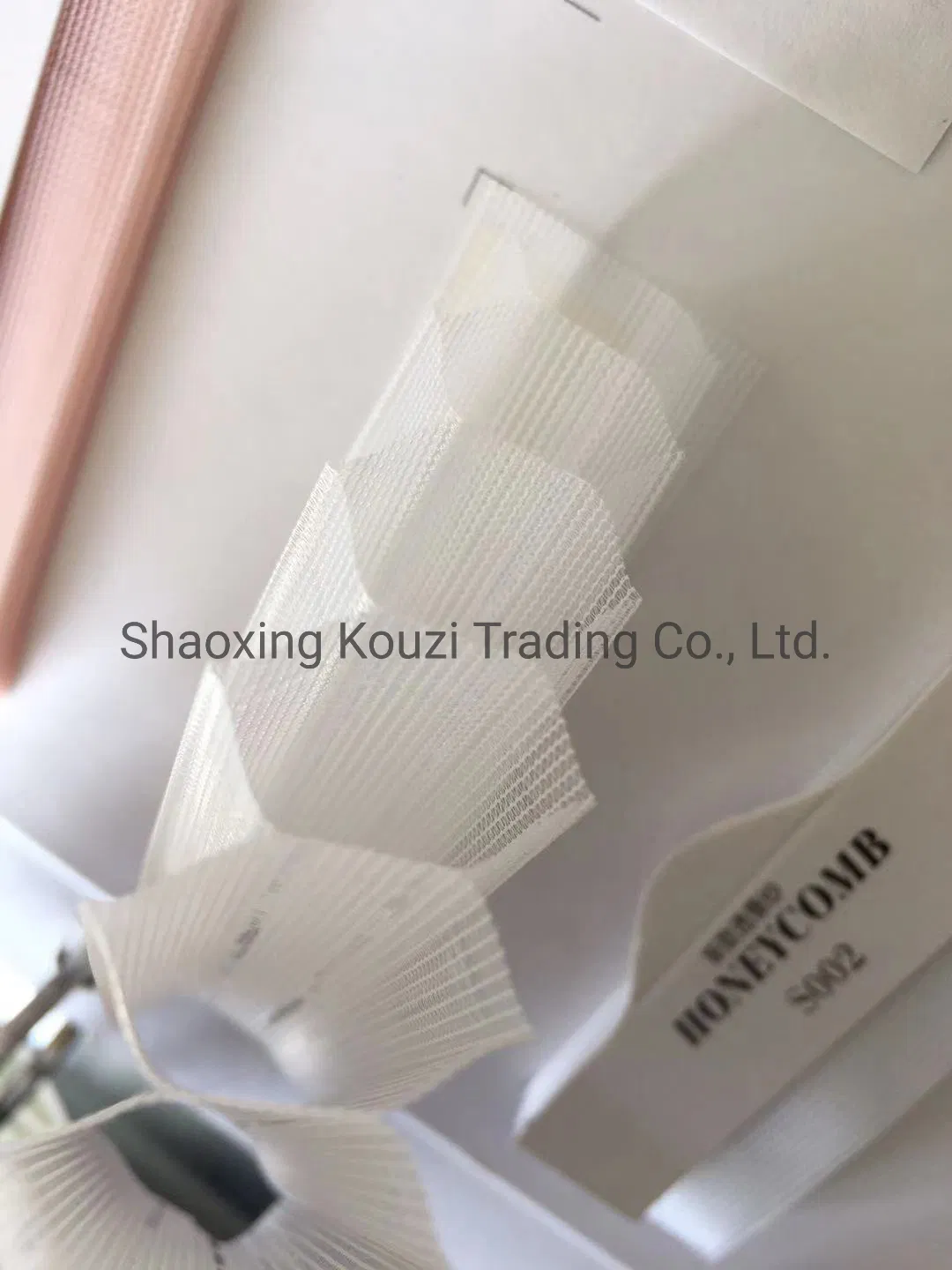 Sheer Fabric Made Honeycomb Blinds Fabric