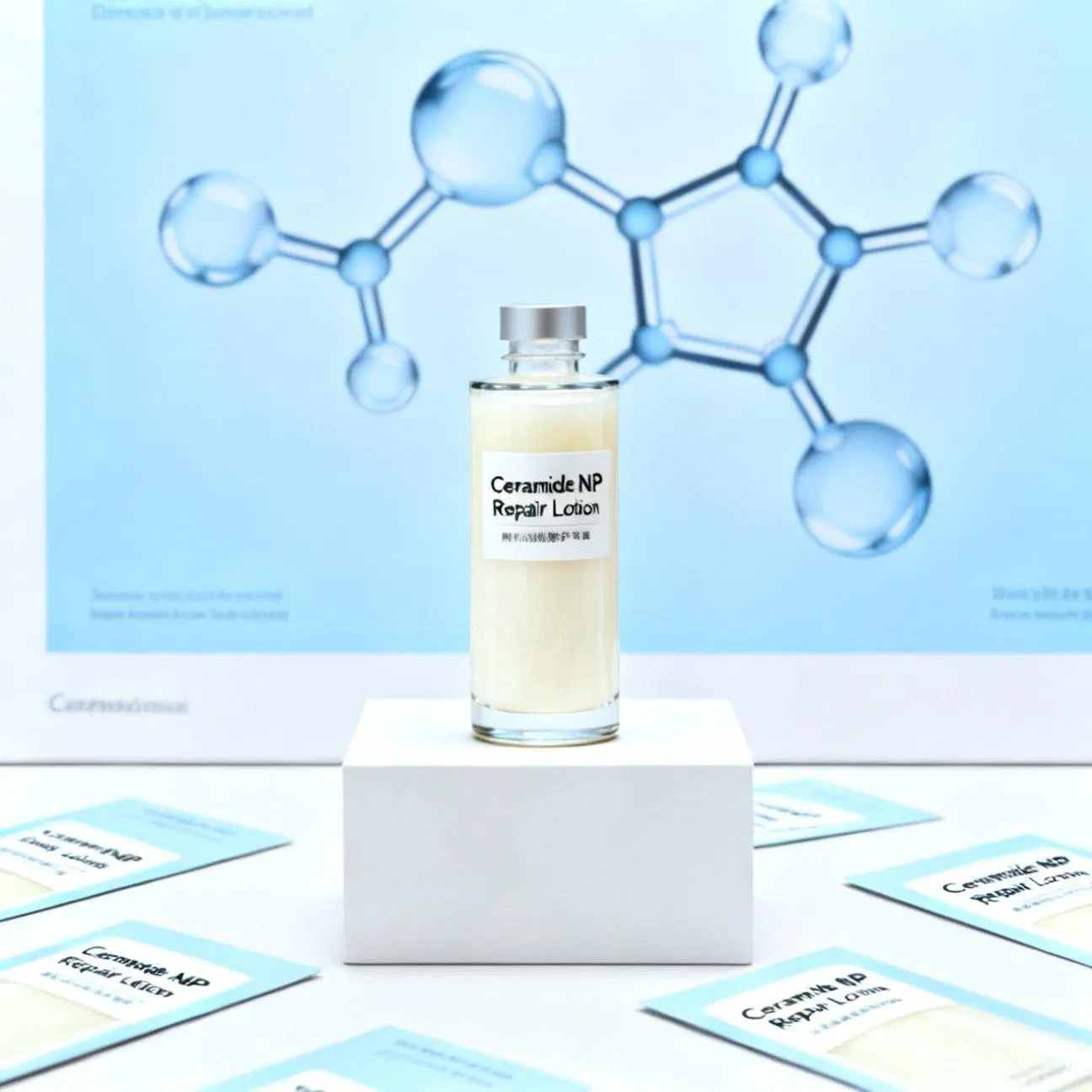 Intensive Hydration Ceramide Np and Panthenol Aqua Lock Face Lotion for Dehydration and Tightness Relief