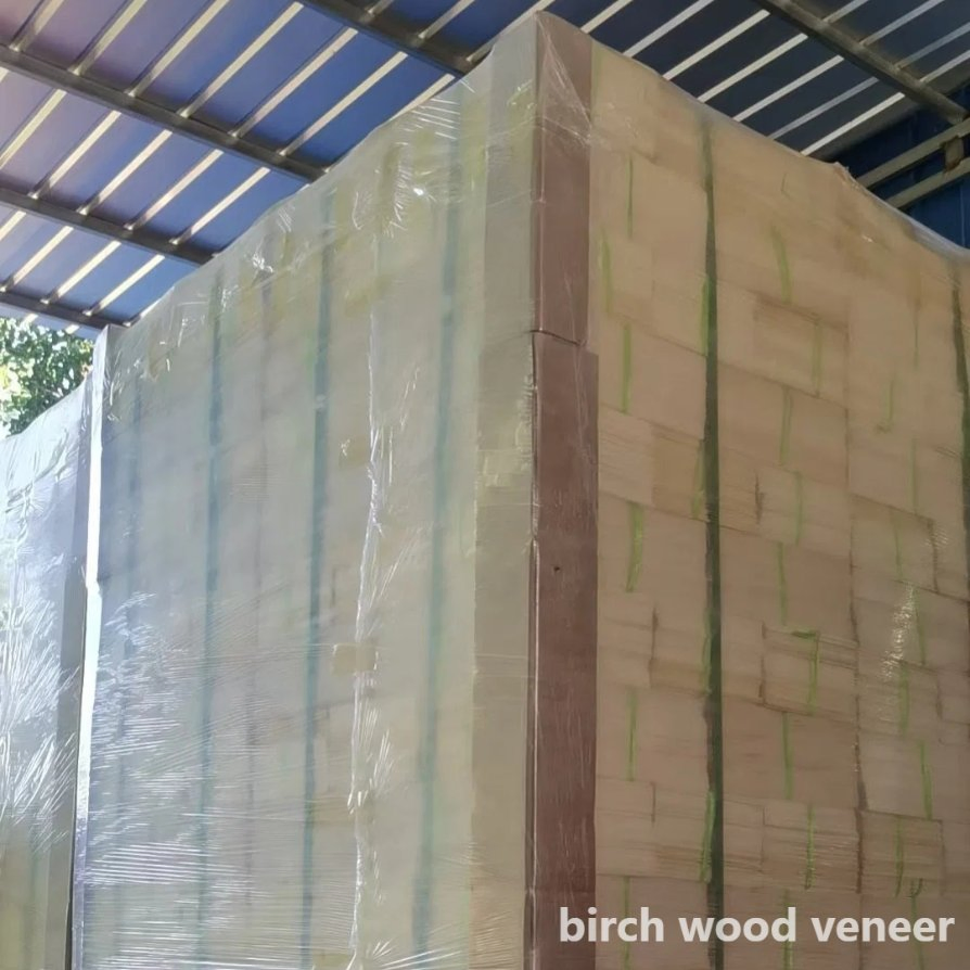 Customized Birch Veneer /Birch Wood Veneer C /D/E Grade for Birch Plywood
