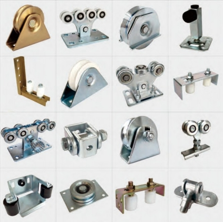 Heavy Duty Sliding Door Roller Zinc Galvaniz Steel Gate Wheel