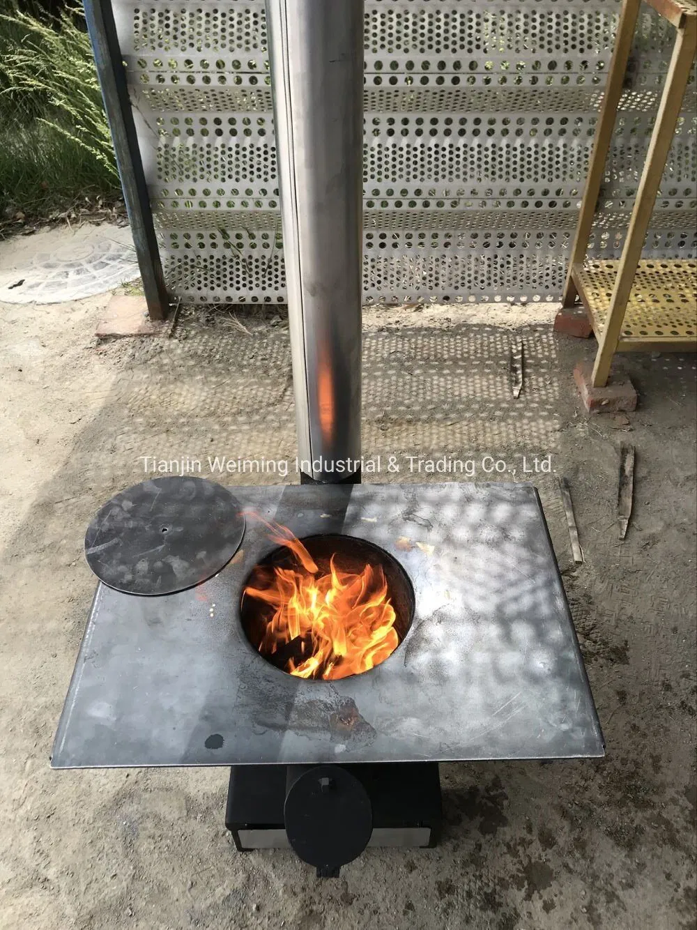 WMLZ-002 Heating stove wood charcoal biomass pellet burning home stove