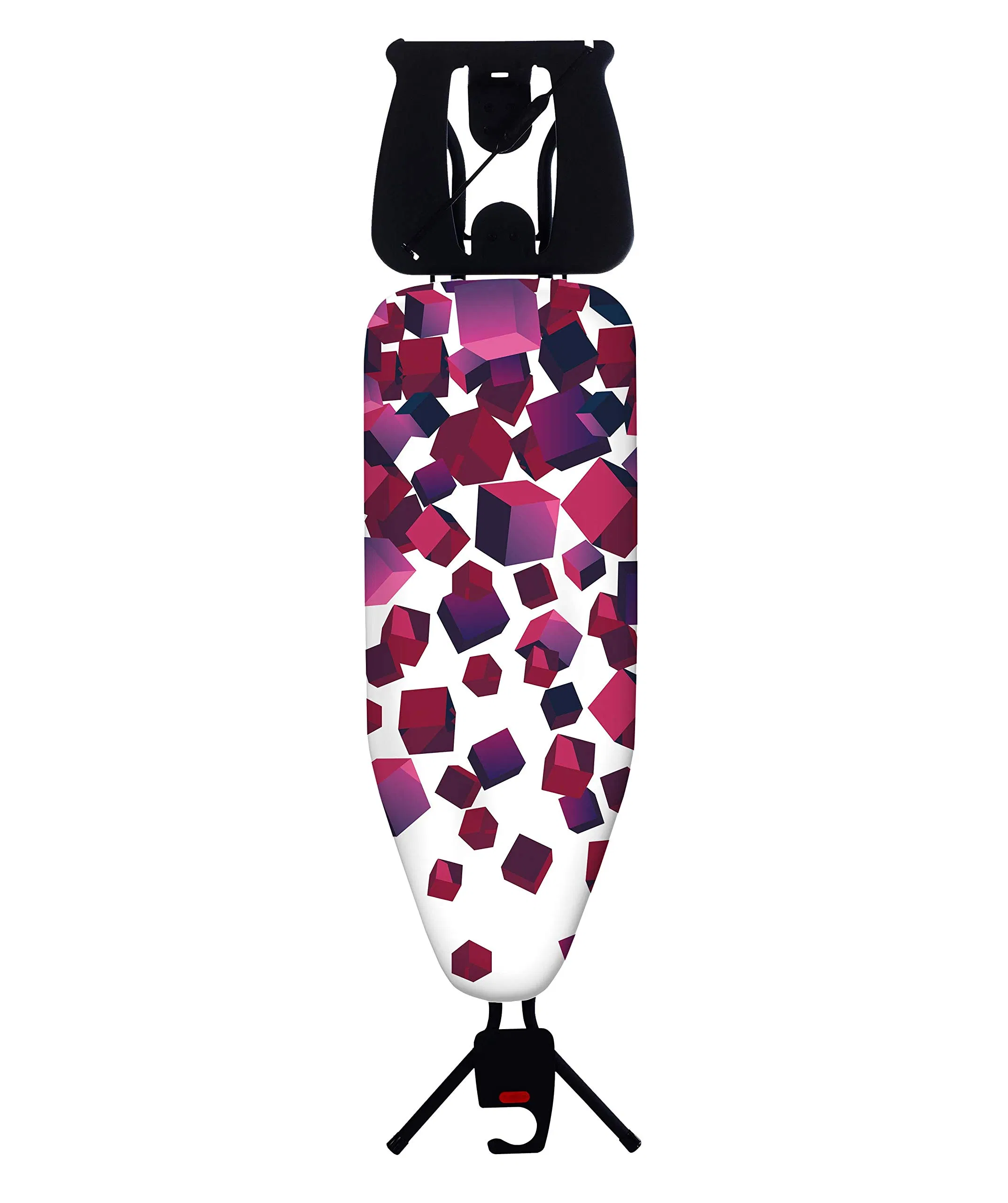 Colorful Foldable Space Saving Ironing Board Easy Storage Adjustable Height with Extra Cover