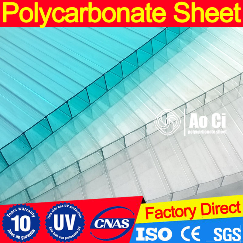 Durable Polycarbonate Greenhouse Sheet - Customizable Size and Color Options