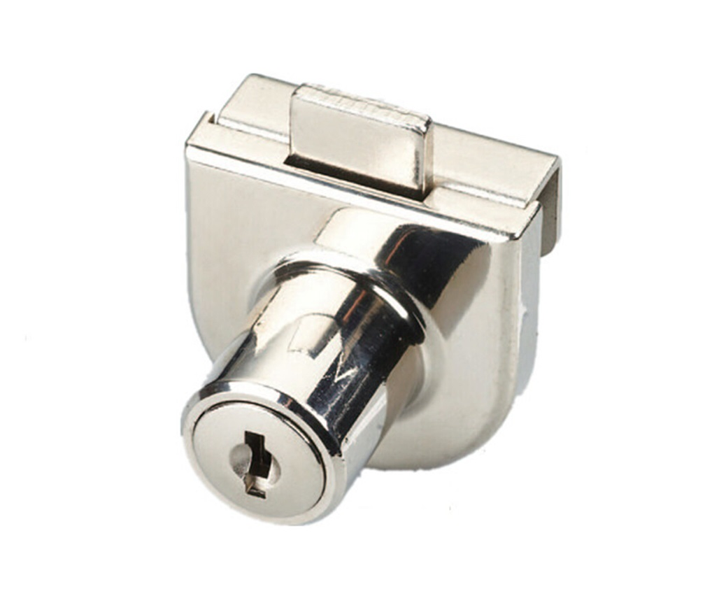 Master Key Function Glass Furniture Lock