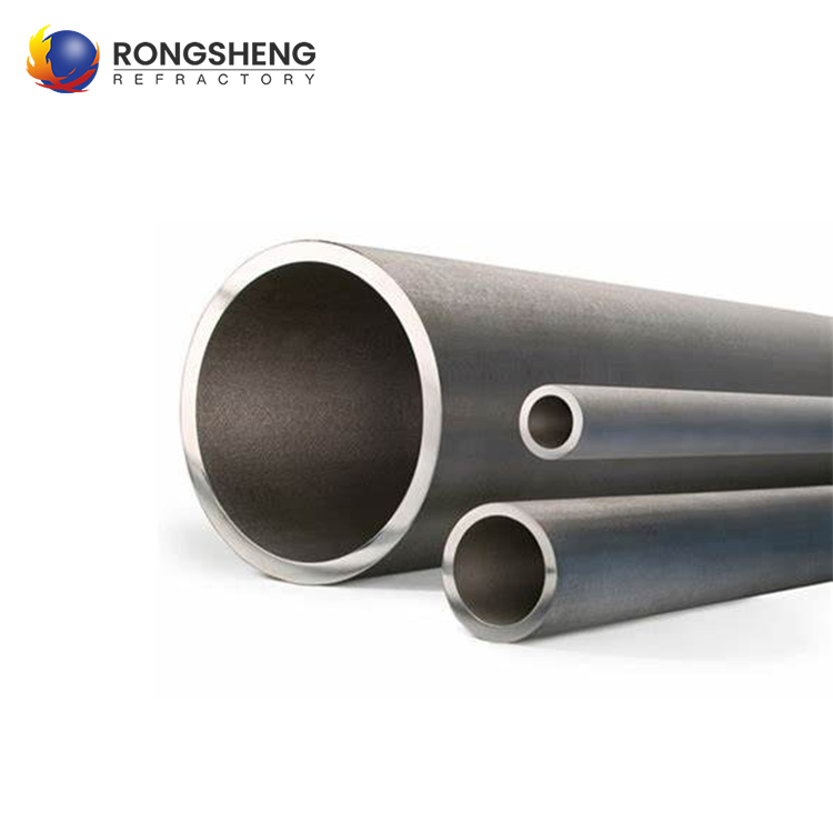 Custom Size High Temperature Refractory Silicon Carbide Tube Sic Pipe for Roller Kilns