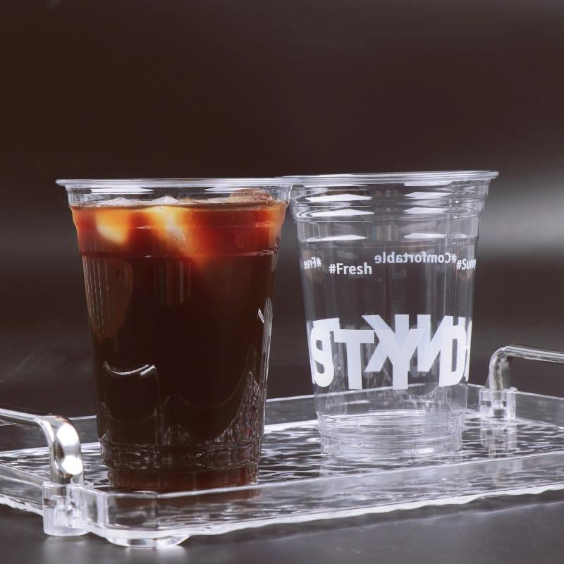 Пластиковые стаканы с логотипом для медучреждений