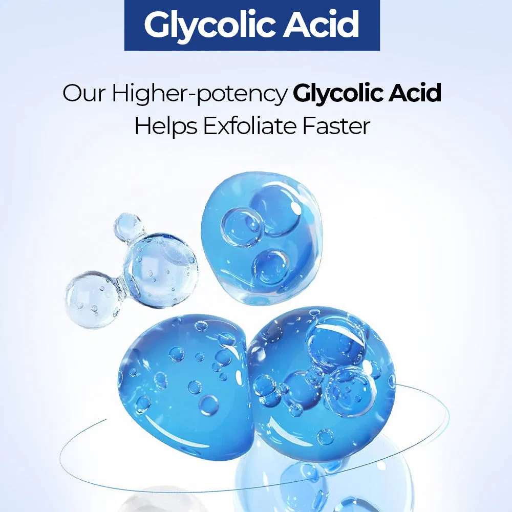 Glycolic Acid Hyaluronic Acid Face Toner Whitening Acne Treatment Hydrating Smooth Brightening