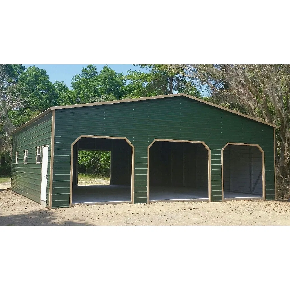 SC185 Prefab shed steel structure building portable car garage
