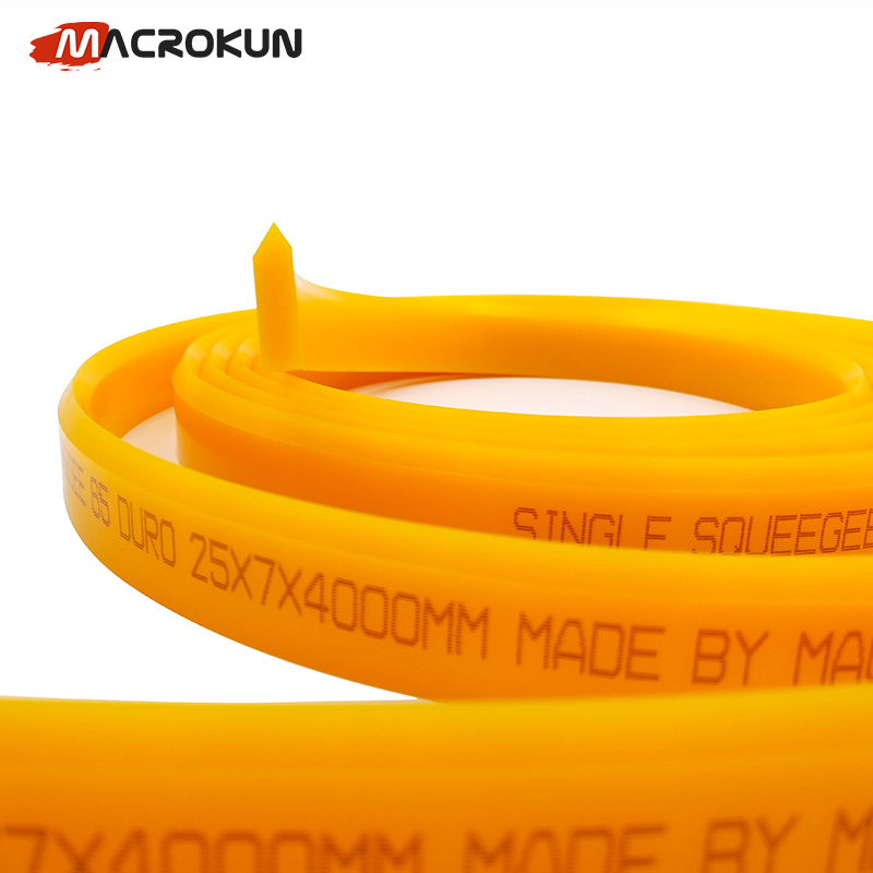 Sharp Edge Polyurethane Squeegee for Fine Detail Screen Printing