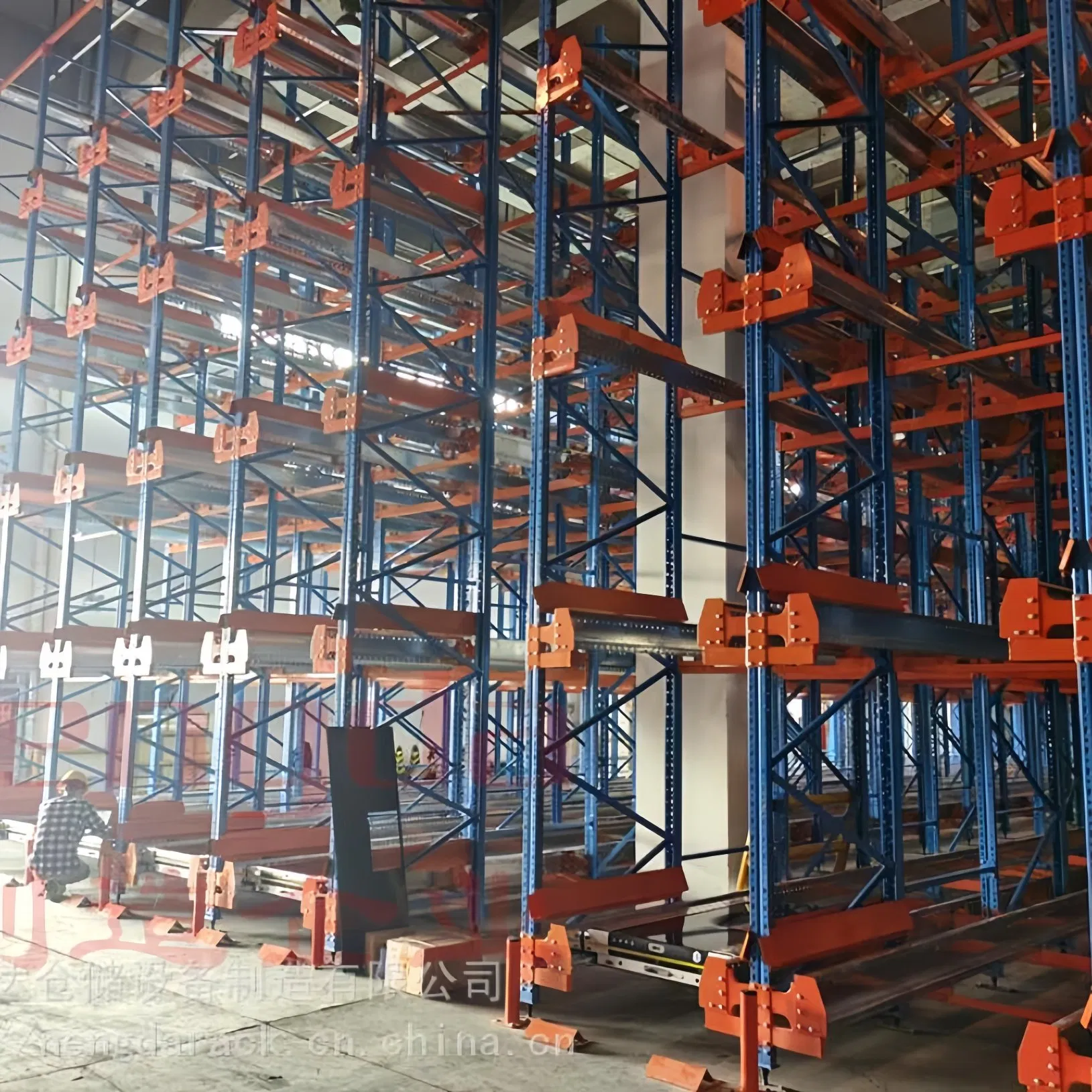 OEM Automated Retrieval and Storage Racking Stacker Crane Warehouse Radio Shuttle Racking