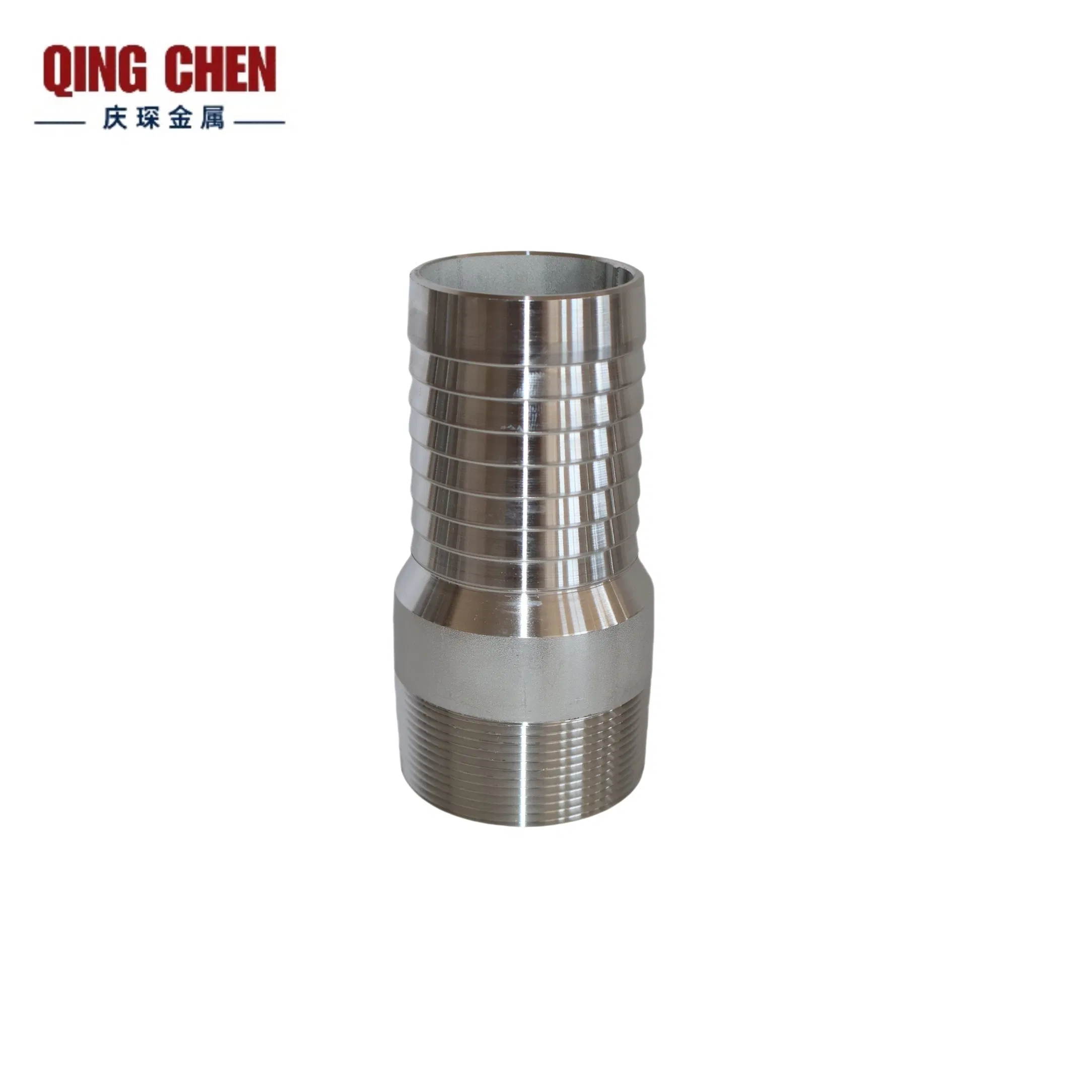 Stainless Steel Pipe Fittings 304 316 3" NPT/BSPT Hose Nipple