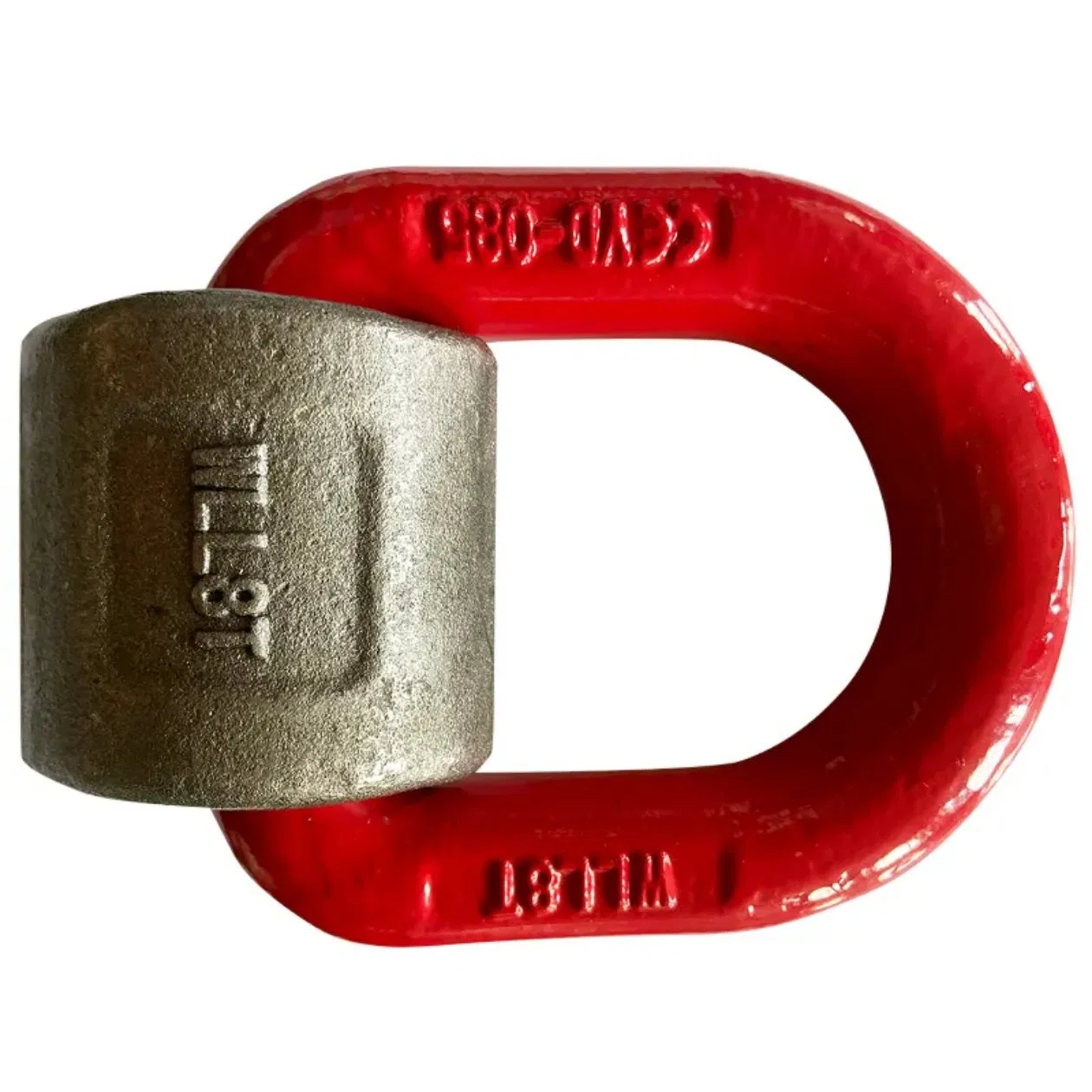Wll 8.0t G80 Lifting Point Welded D-Ring with Spring D-Link Quick Delivery
