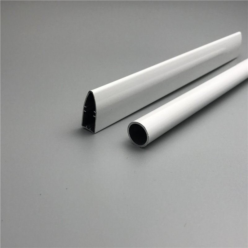 Double Roller Bottom Rail in Aluminium Profile