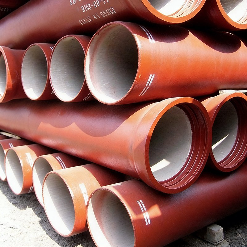 Factory High-Strength Flexible and Durable High Pressure ISO2531 En598 300mm 1200mm 1400mm K9 Ductile Iron Pipe