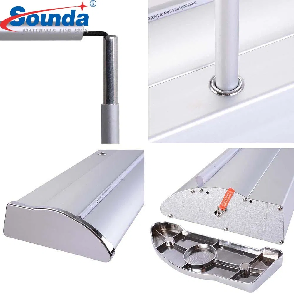 Custom Pull up Retractable Aluminium Recycle Roll up Banner