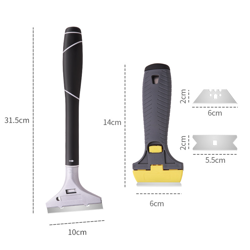 Long-Handled Plastic Scraper Cleaning Knife Putty Knife