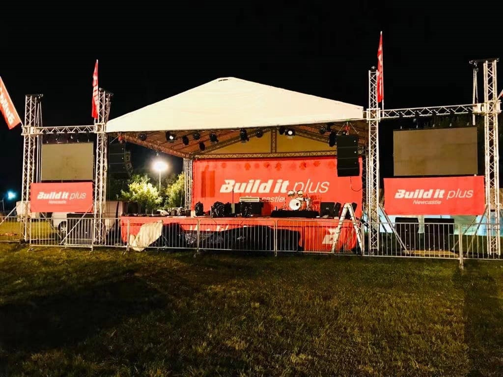 Aluminum None Truss Rooftop Event for Sale 12X12X7m