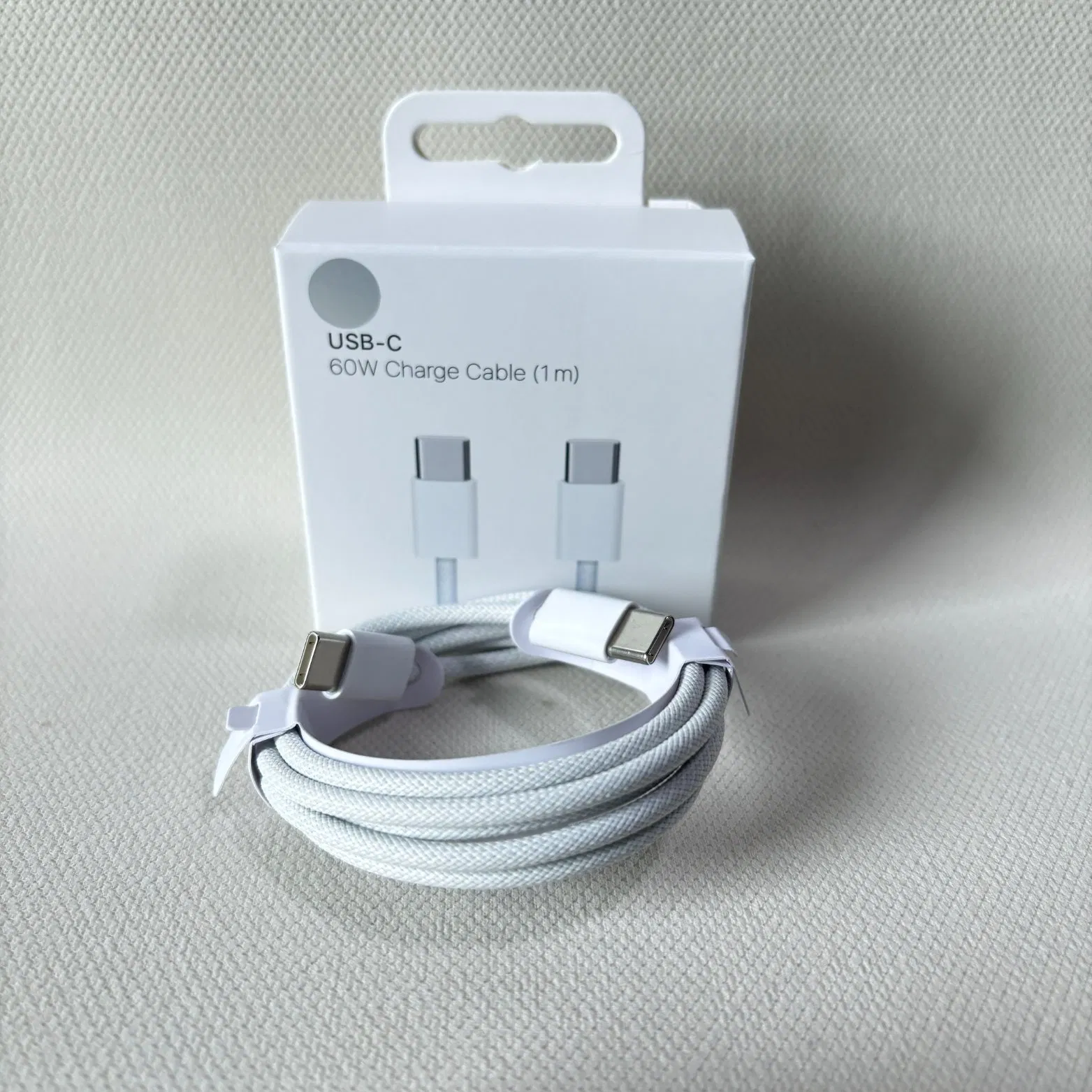 Кабель USB-C — Lightning 60W, 1м, оригинальный