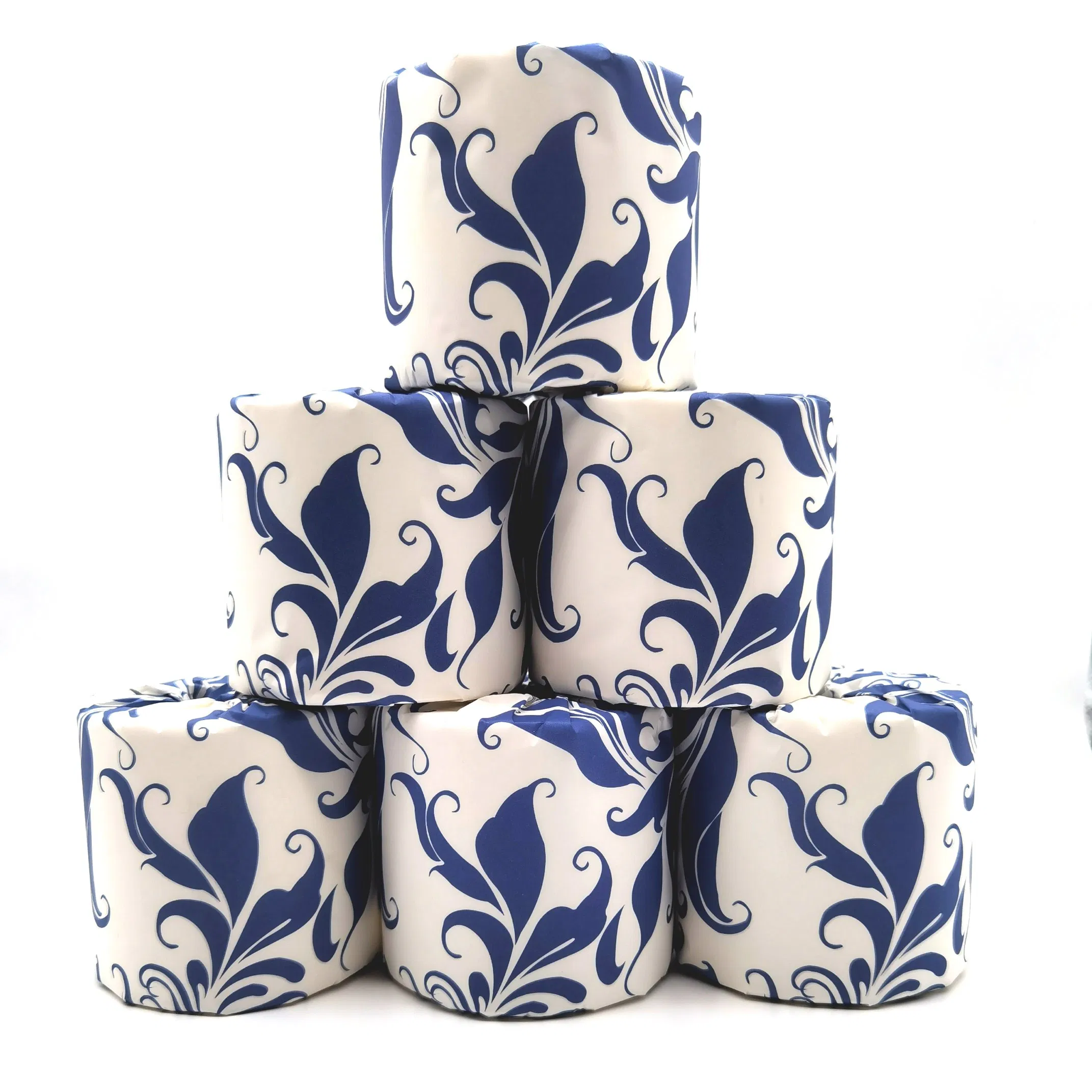 Bamboo Material Softness and Ecf Bleached White Toilet Paper Rolll 10*10cm Bamboo Pulp Customized Logo Tree Free CE Toilet Paper