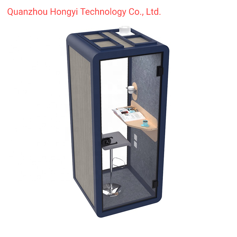 Office Meeting Pod Soundproof Phone Booth as Privacy Booth Pods Acoustical Hollow Glass Sound Office Phone Booth Seating Pod