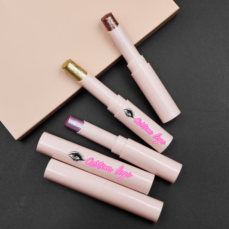 Private Label Vegan Brightening High Pigment Pink Packaging Jelly Highlighter Stick