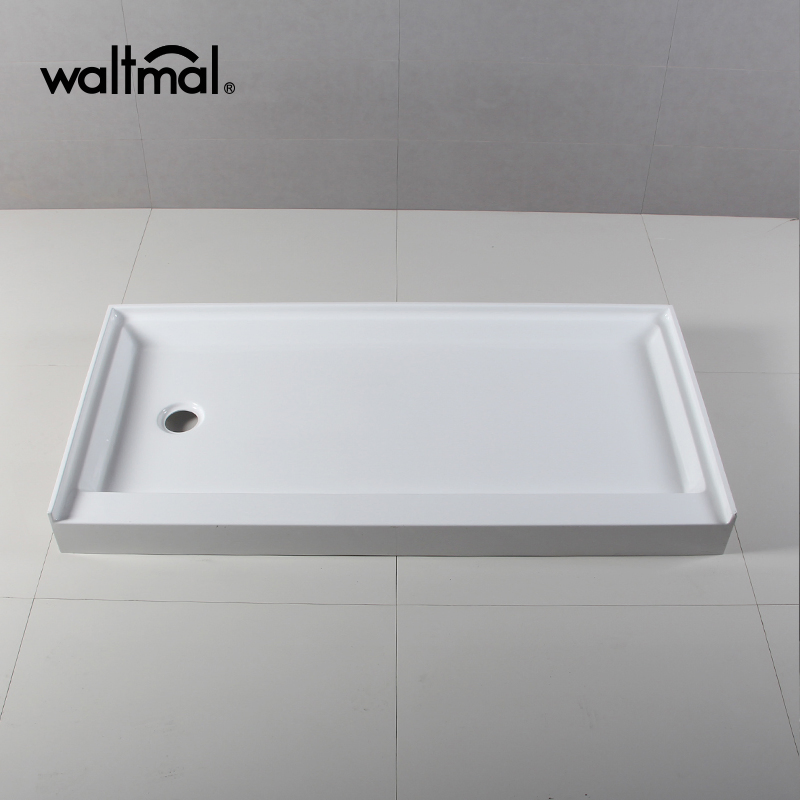 60 Inch Cupc with Right and Left-Hand Drain 60" X 32" Shower Base