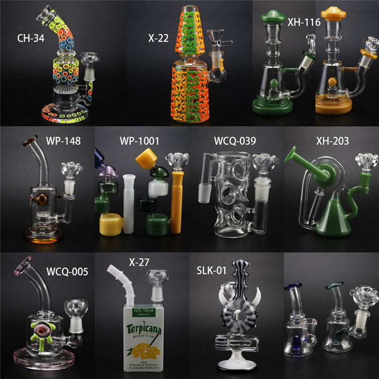 Factory Price Wholesale 18'' Smoking Accessories Oil DAB Rig Glass Water Pipe